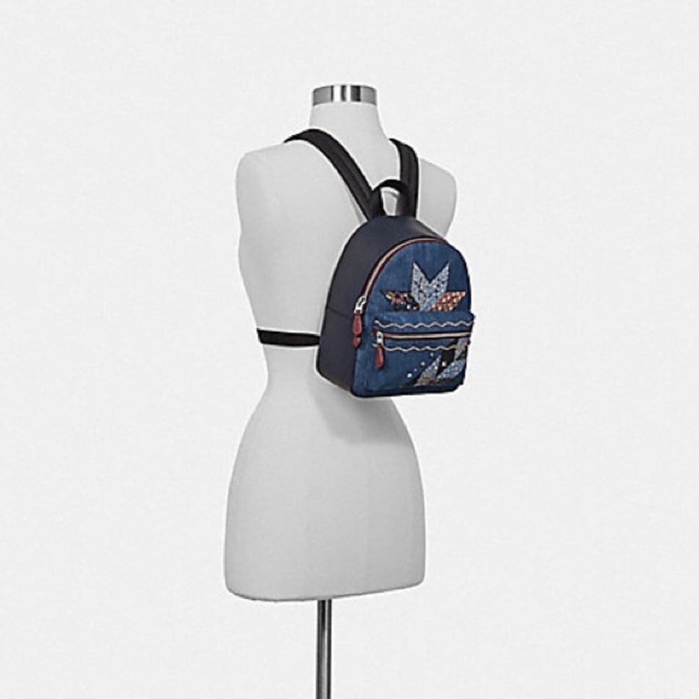 MINI CHARLIE BACKPACK WITH STAR PATCHWORK (F39917) - Picture 3 of 8